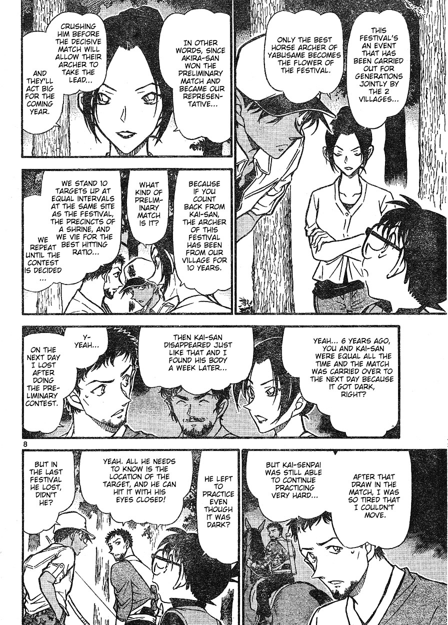Detective Conan chapter 616 page 8