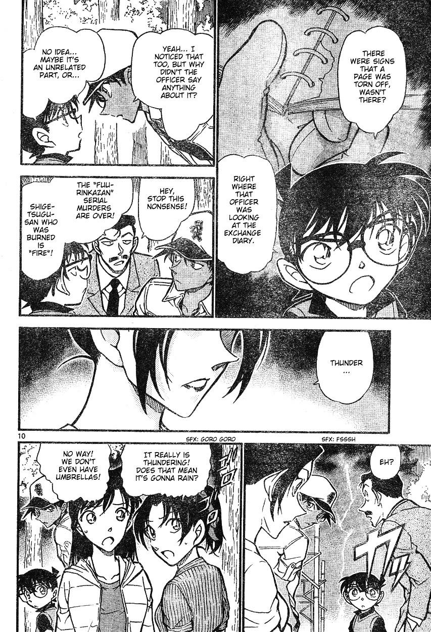 Detective Conan chapter 617 page 10