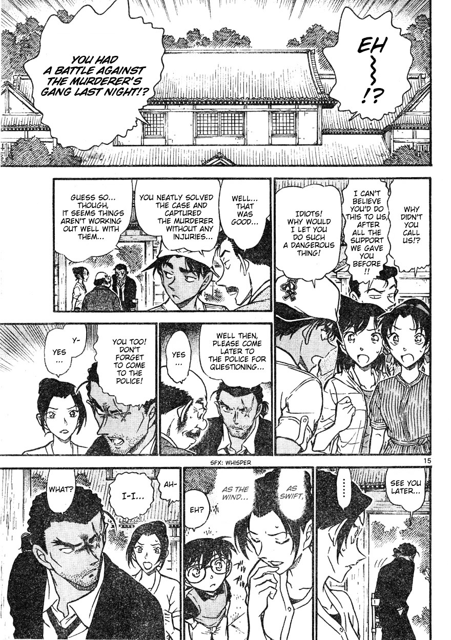 Detective Conan chapter 618 page 15