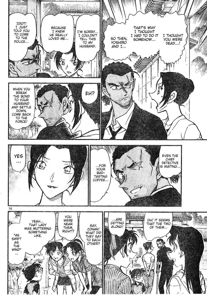 Detective Conan chapter 618 page 16