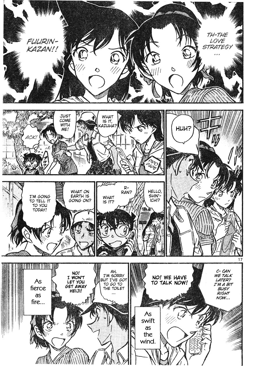 Detective Conan chapter 618 page 17