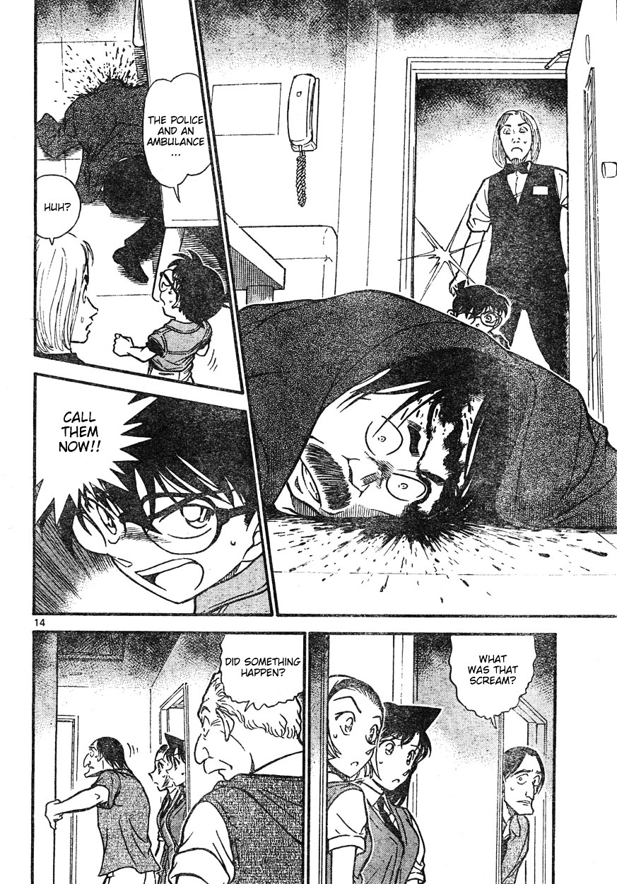 Detective Conan chapter 619 page 14