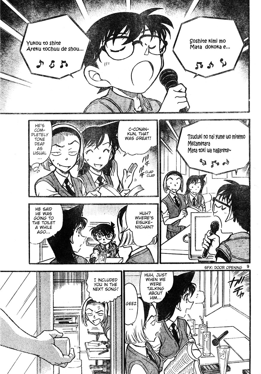 Detective Conan chapter 619 page 9