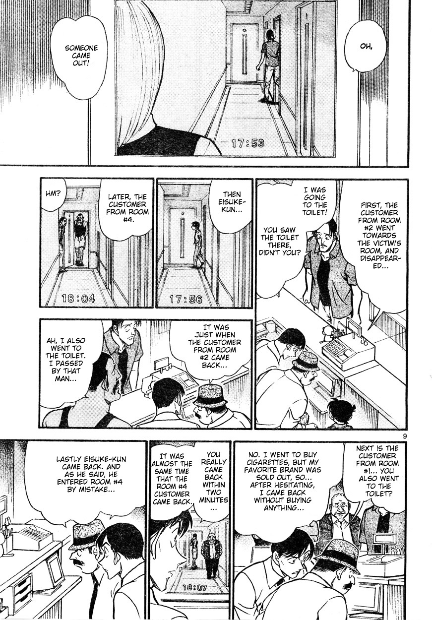 Detective Conan chapter 620 page 9