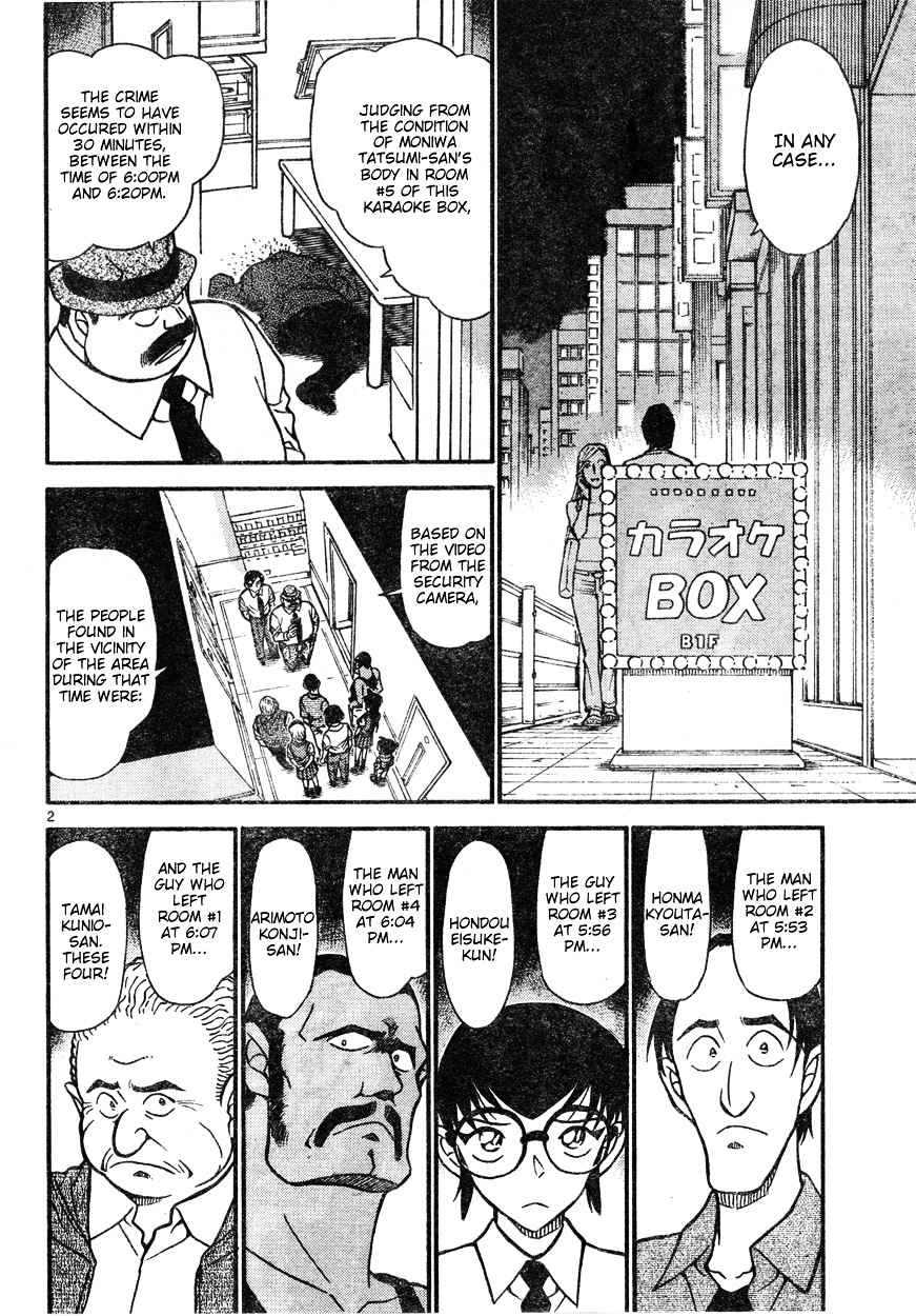 Detective Conan chapter 621 page 2