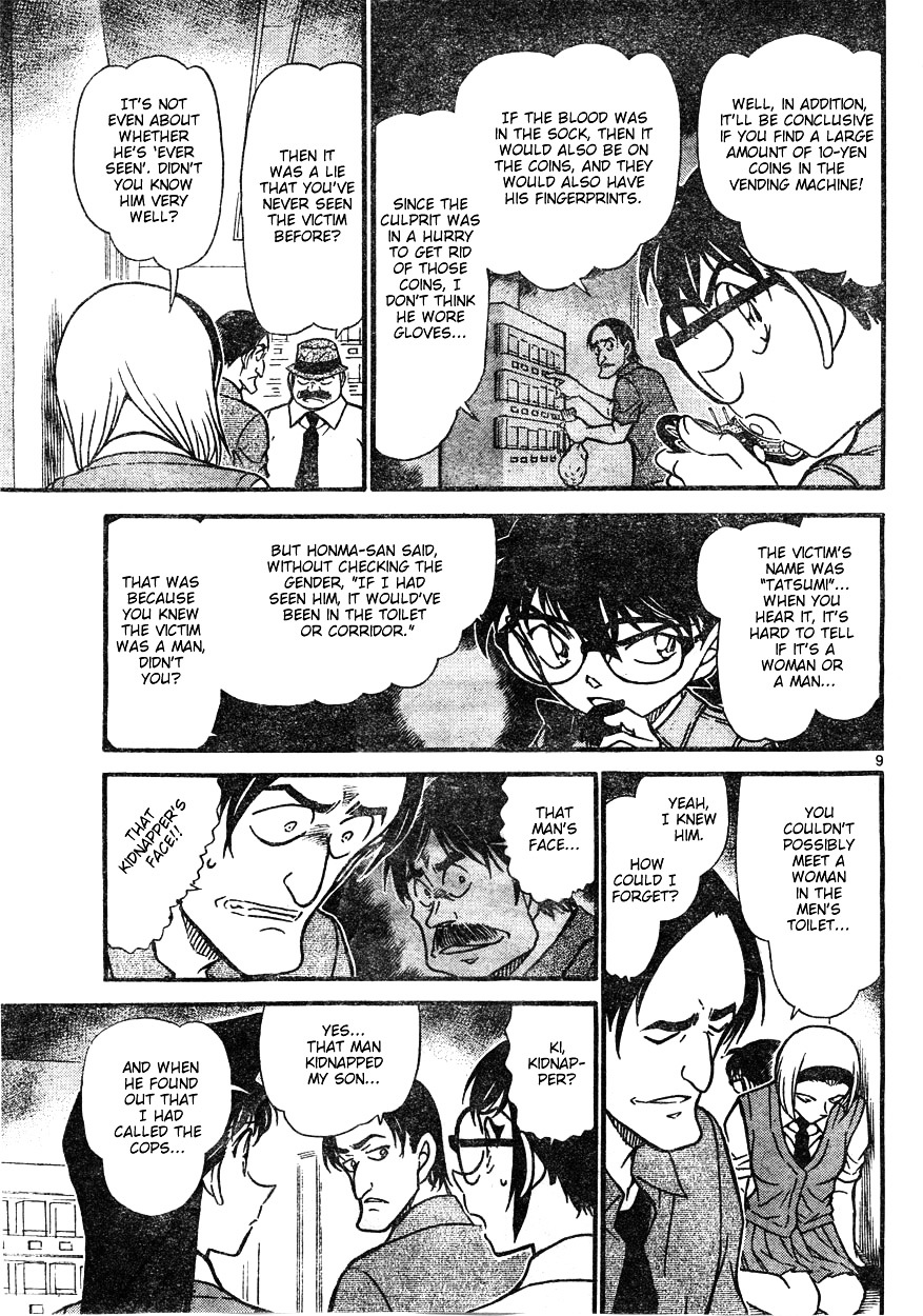 Detective Conan chapter 621 page 9