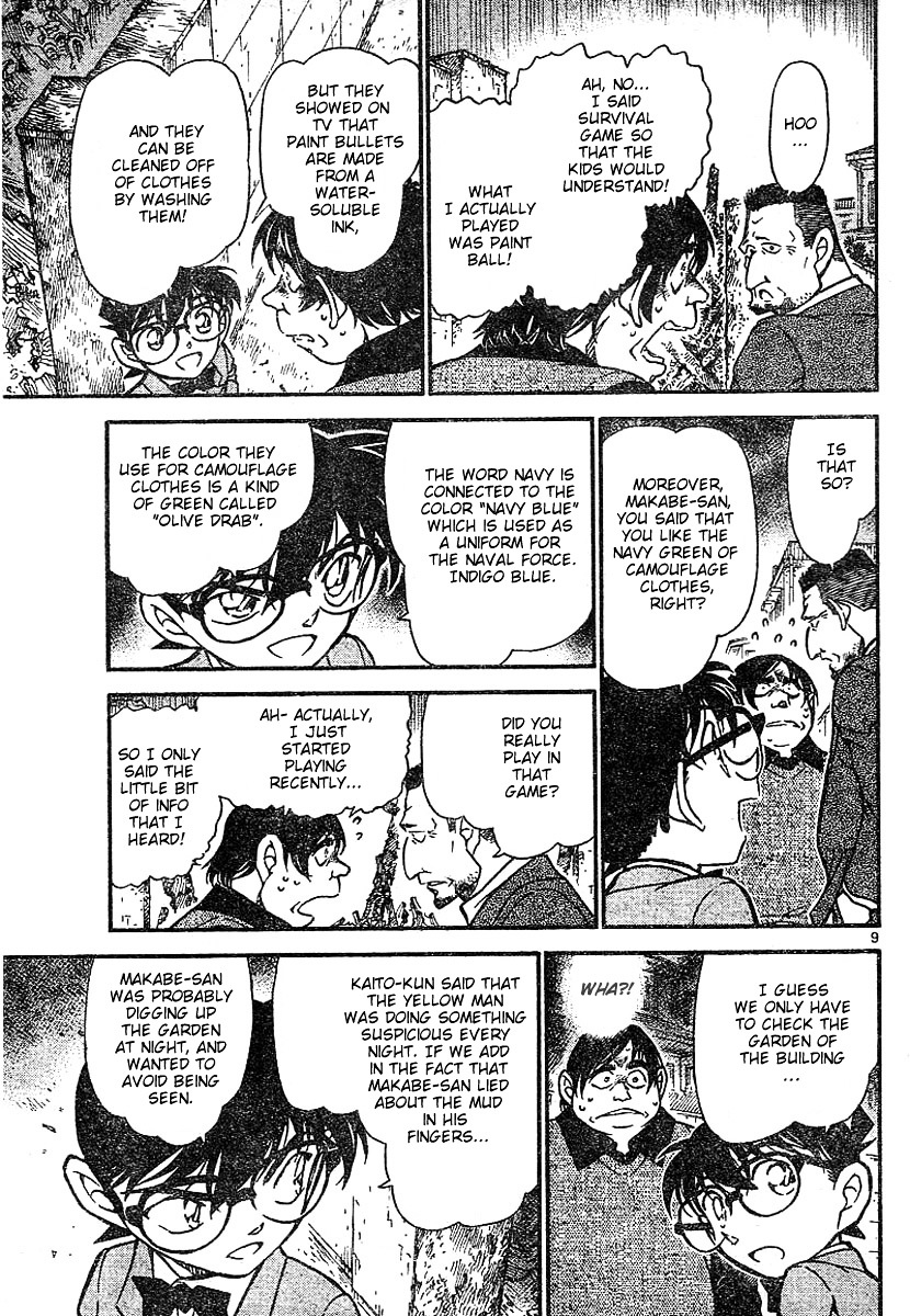 Detective Conan chapter 624 page 9