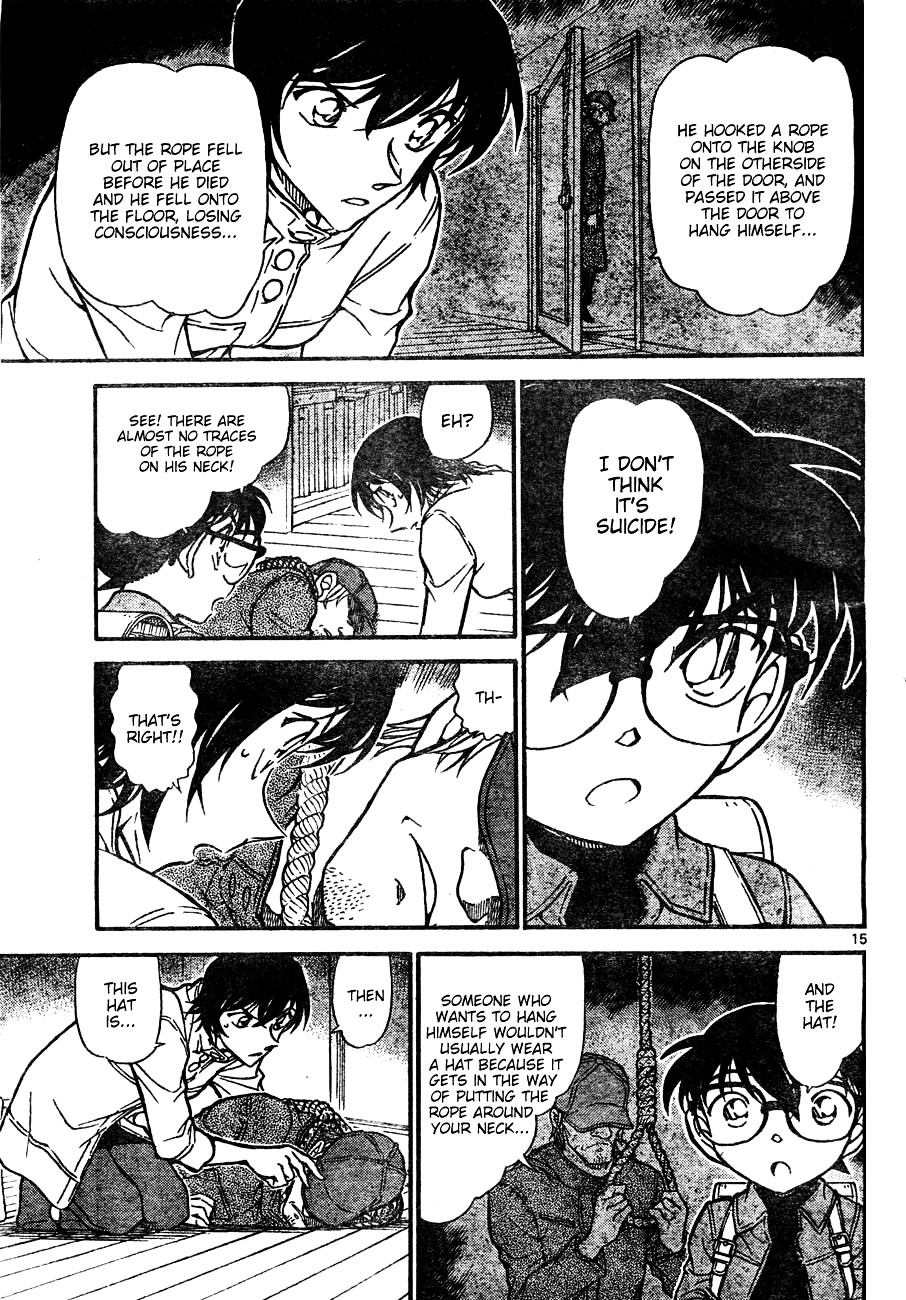 Detective Conan chapter 625 page 15