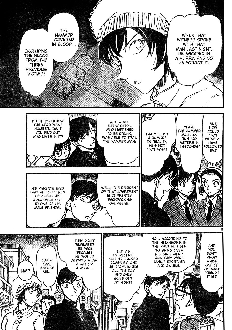 Detective Conan chapter 625 page 9