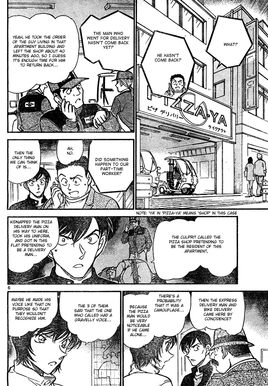 Detective Conan chapter 626 page 6