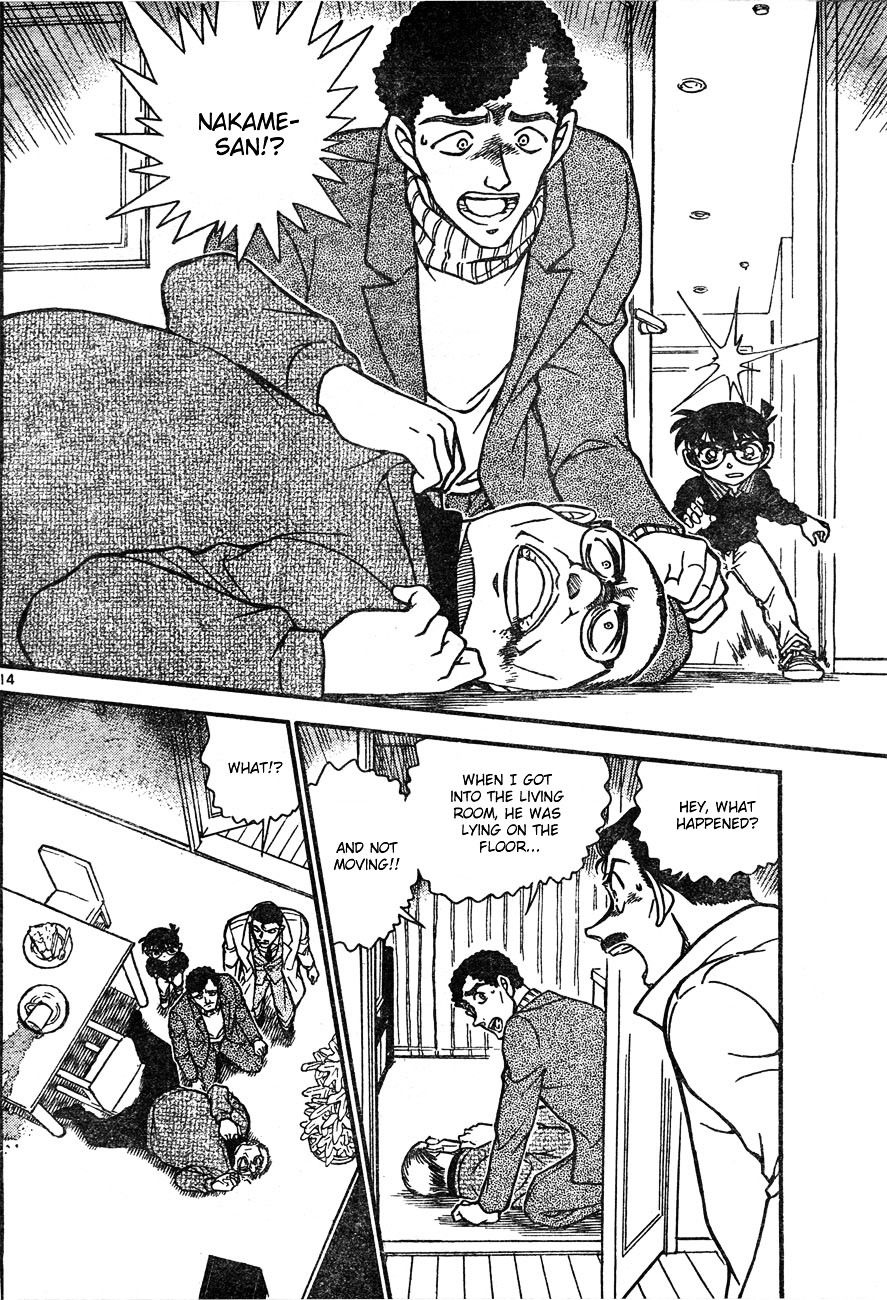 Detective Conan chapter 628 page 14