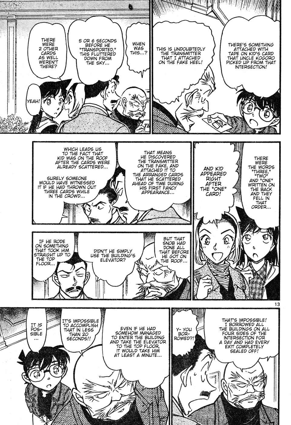 Detective Conan chapter 632 page 13