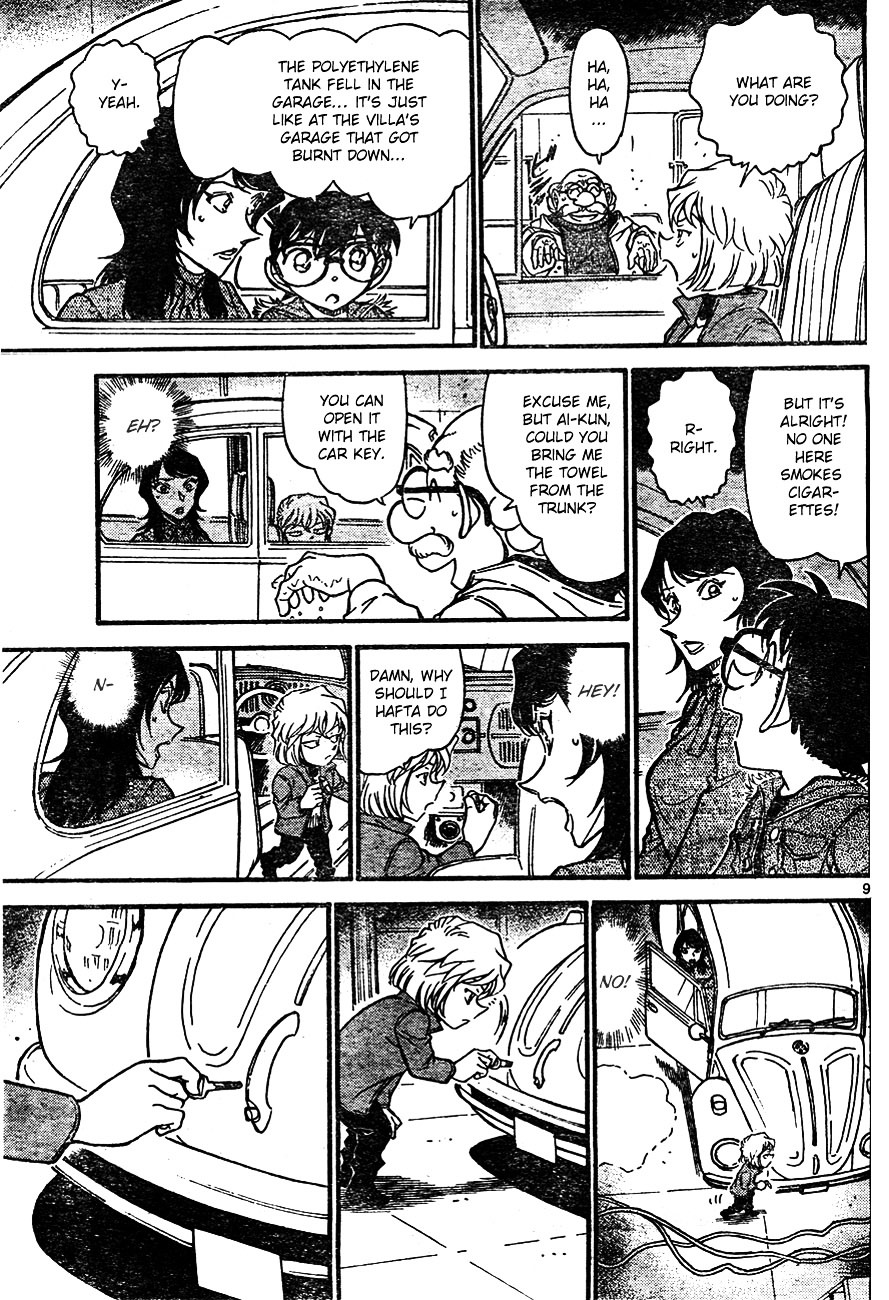 Detective Conan chapter 637 page 9