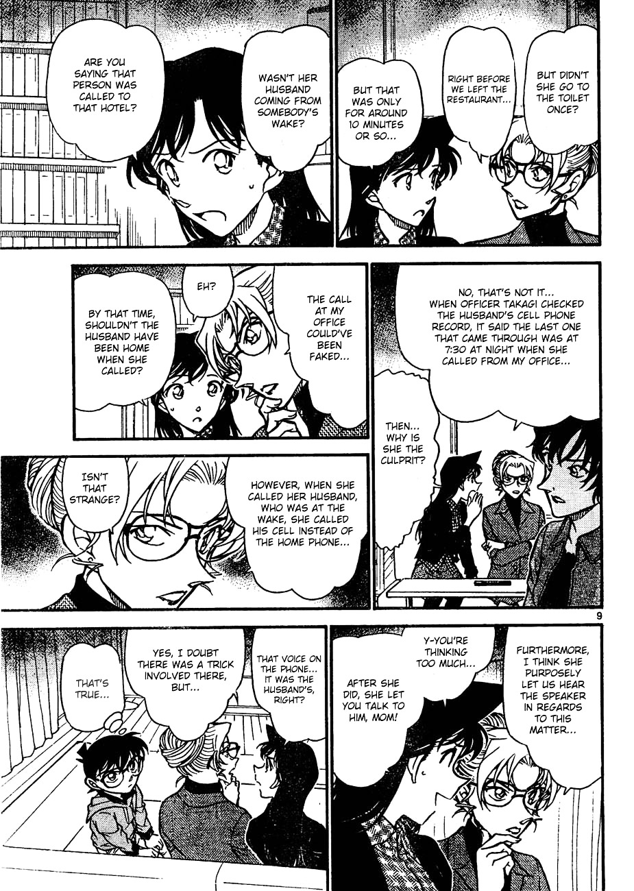 Detective Conan chapter 644 page 9