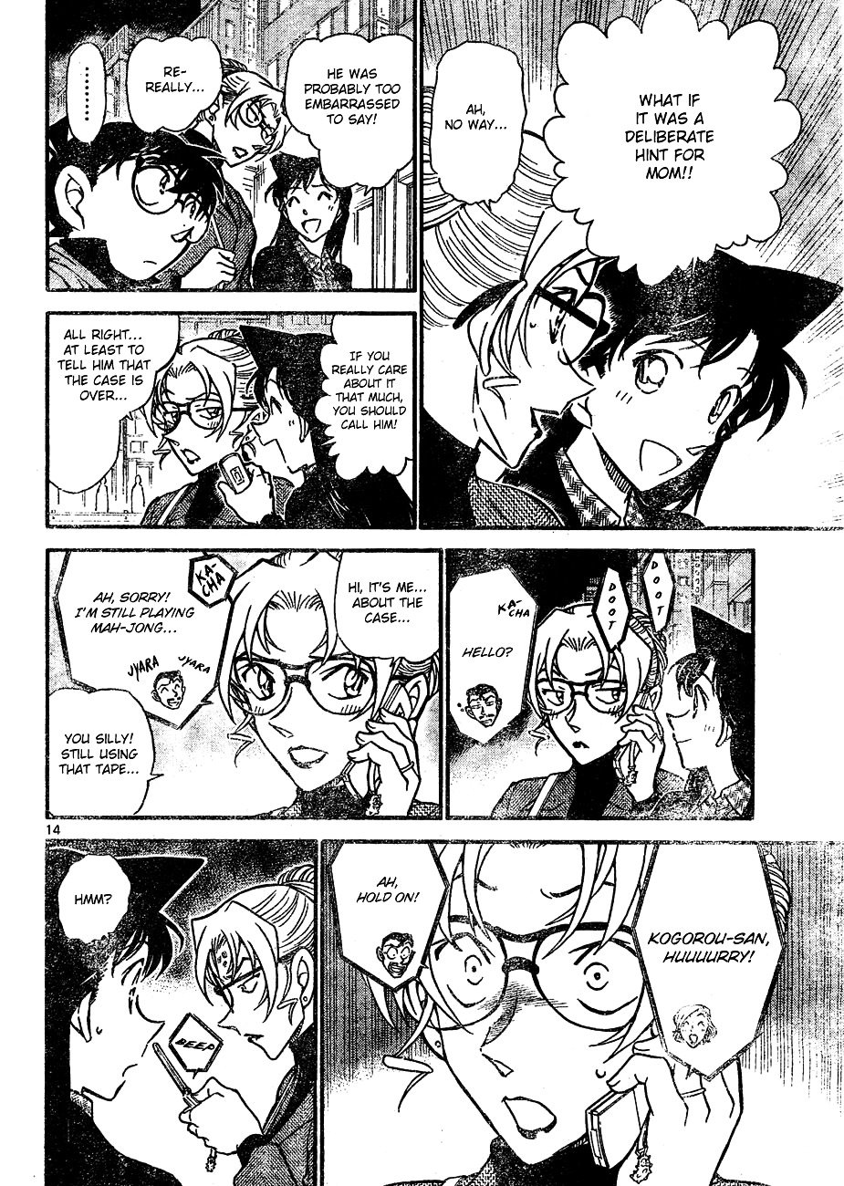 Detective Conan chapter 645 page 14