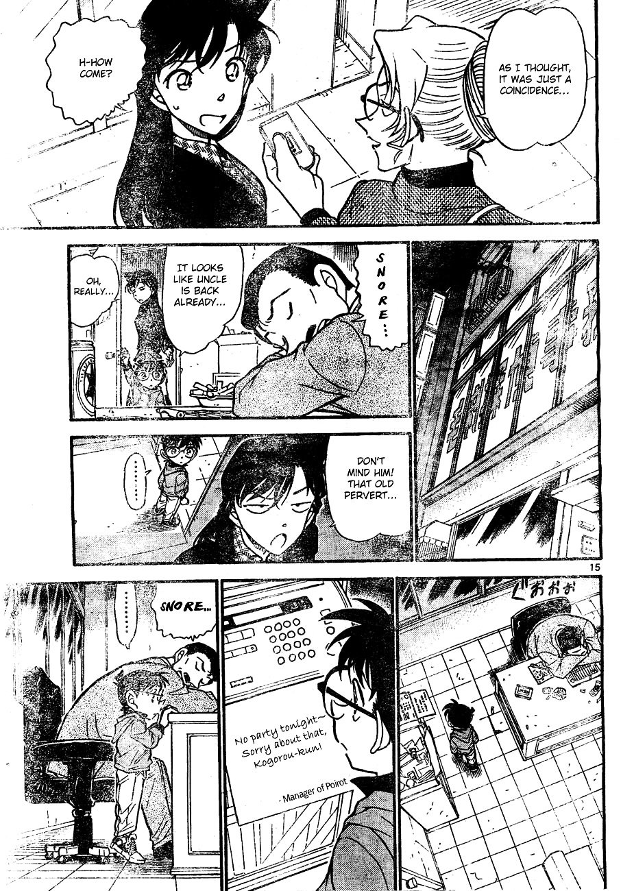 Detective Conan chapter 645 page 15