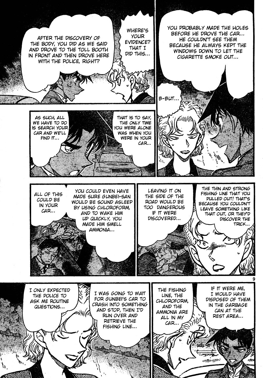 Detective Conan chapter 654 page 9