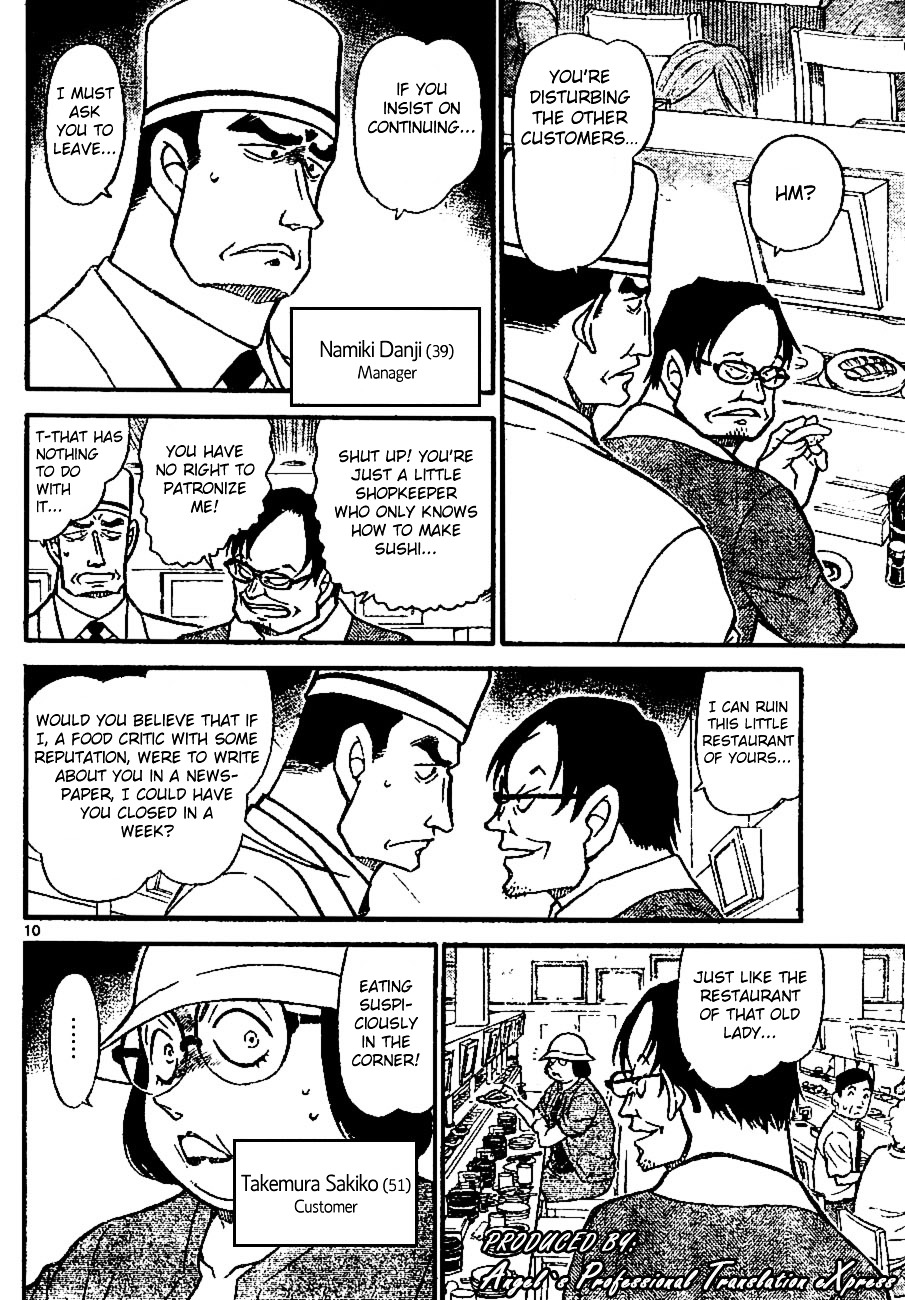 Detective Conan chapter 655 page 10