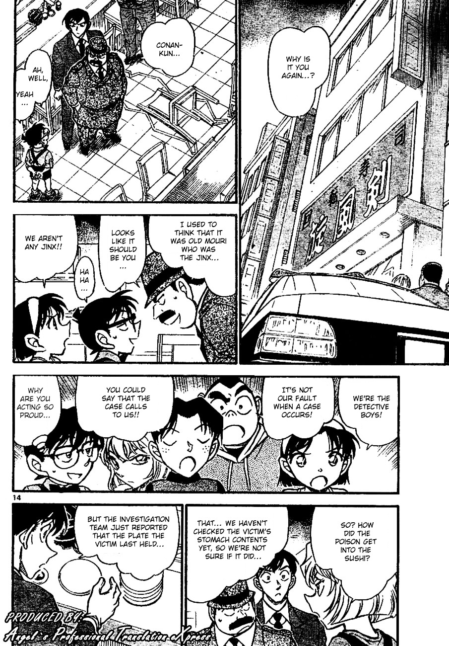 Detective Conan chapter 655 page 14