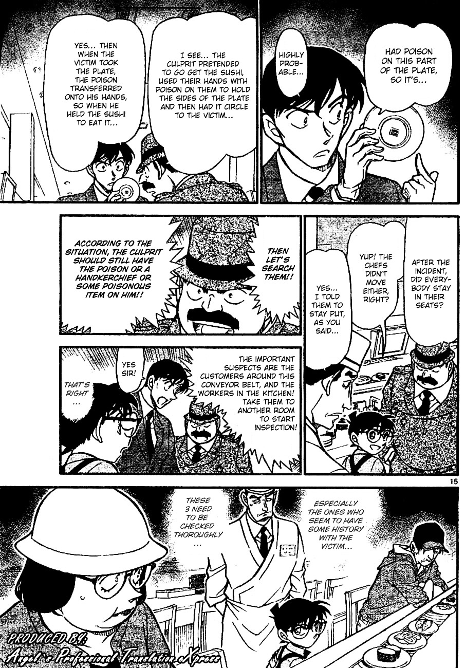 Detective Conan chapter 655 page 15
