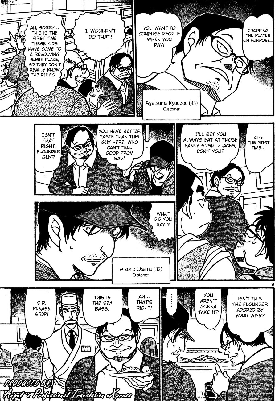 Detective Conan chapter 655 page 9