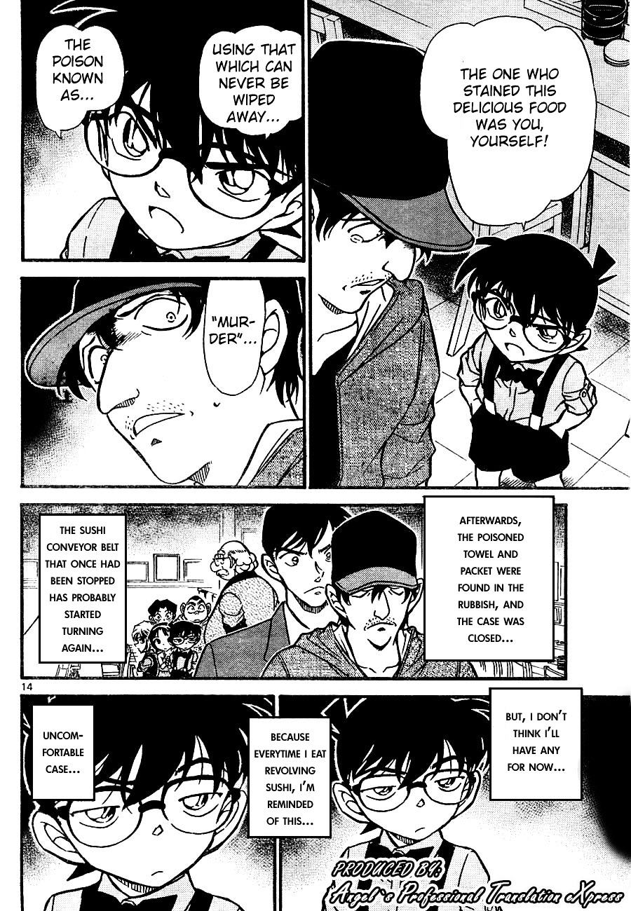 Detective Conan chapter 657 page 14