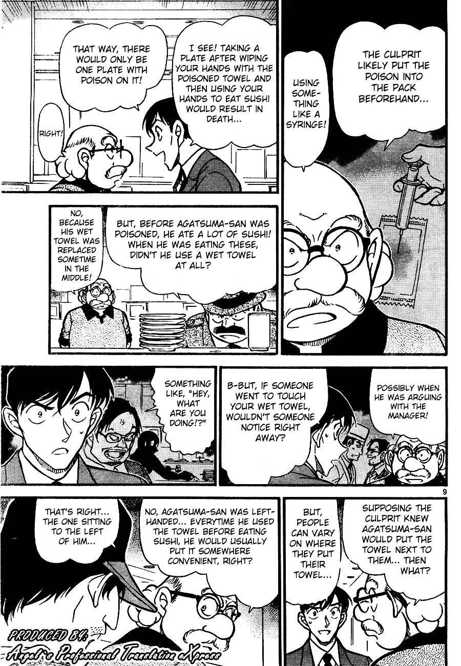 Detective Conan chapter 657 page 9