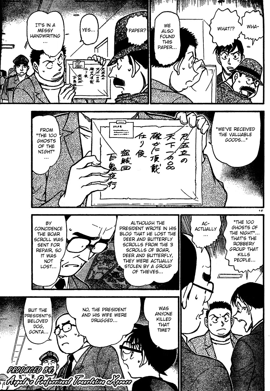 Detective Conan chapter 659 page 15
