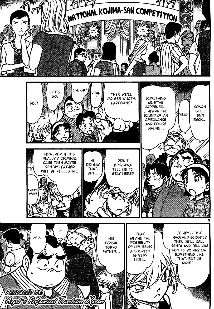Detective Conan chapter 659 page 9