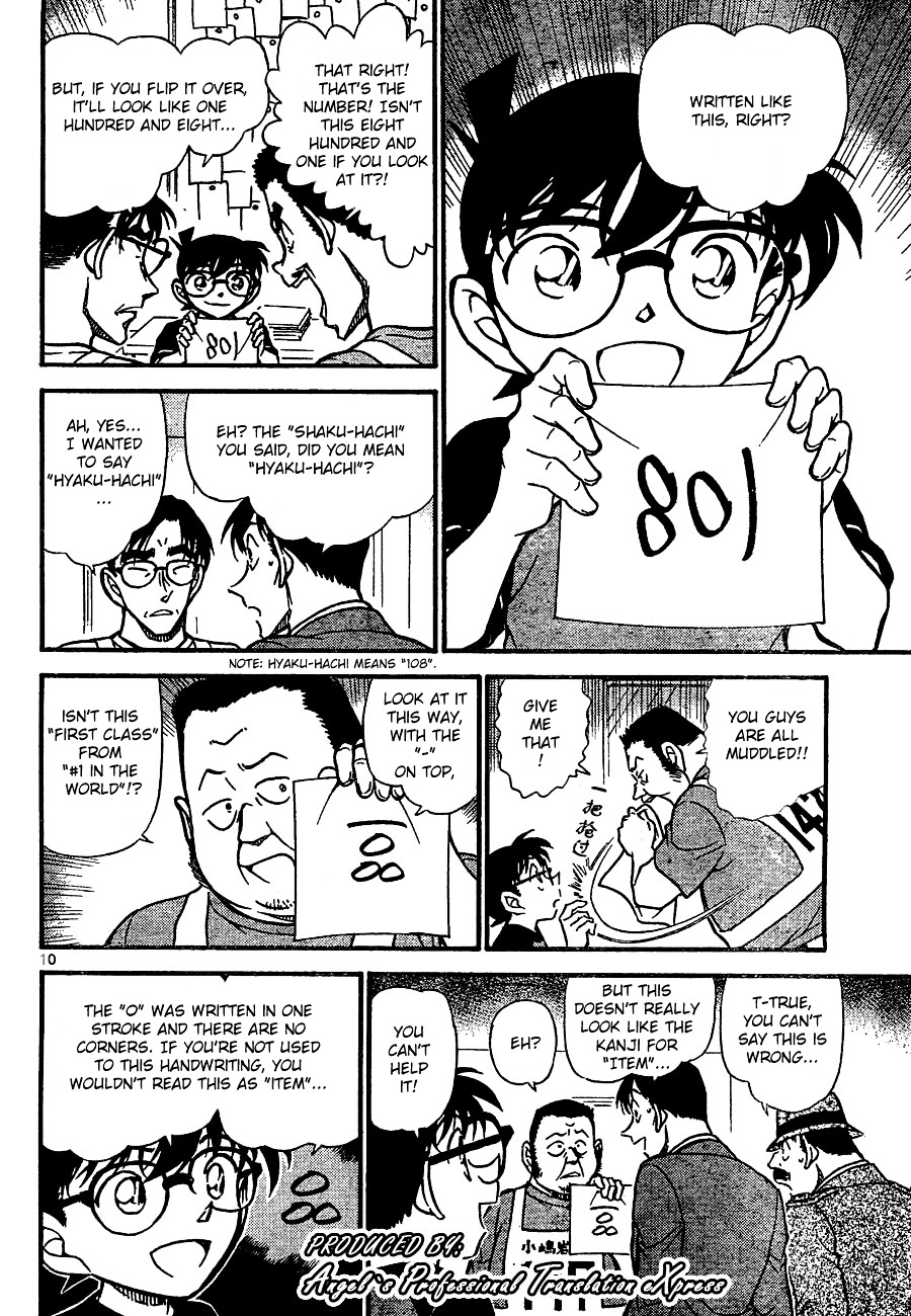 Detective Conan chapter 660 page 10