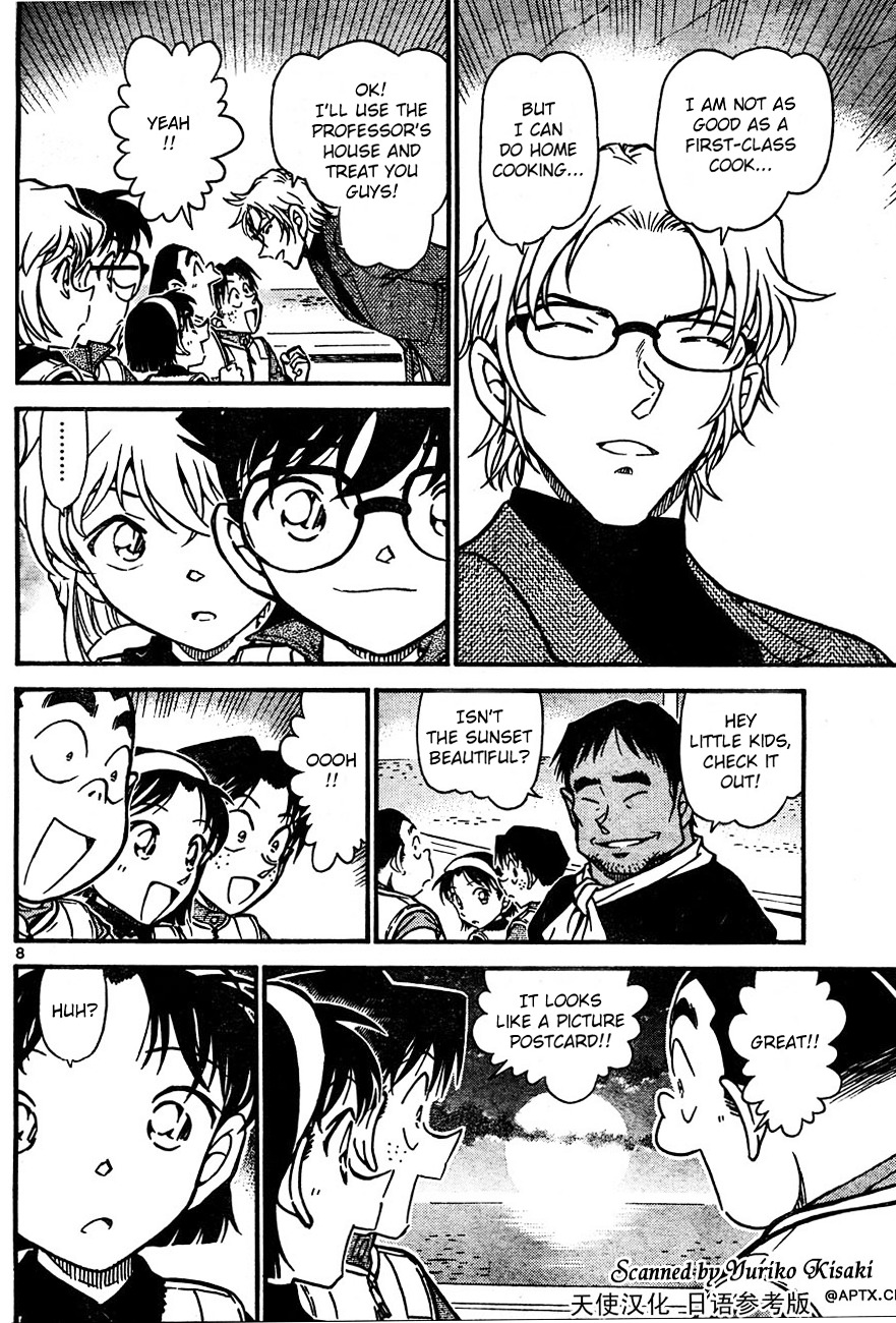 Detective Conan chapter 664 page 8