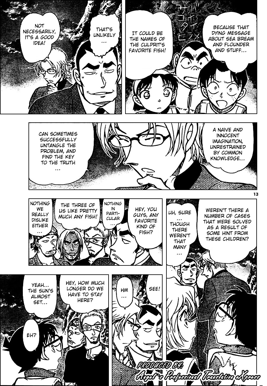 Detective Conan chapter 665 page 13