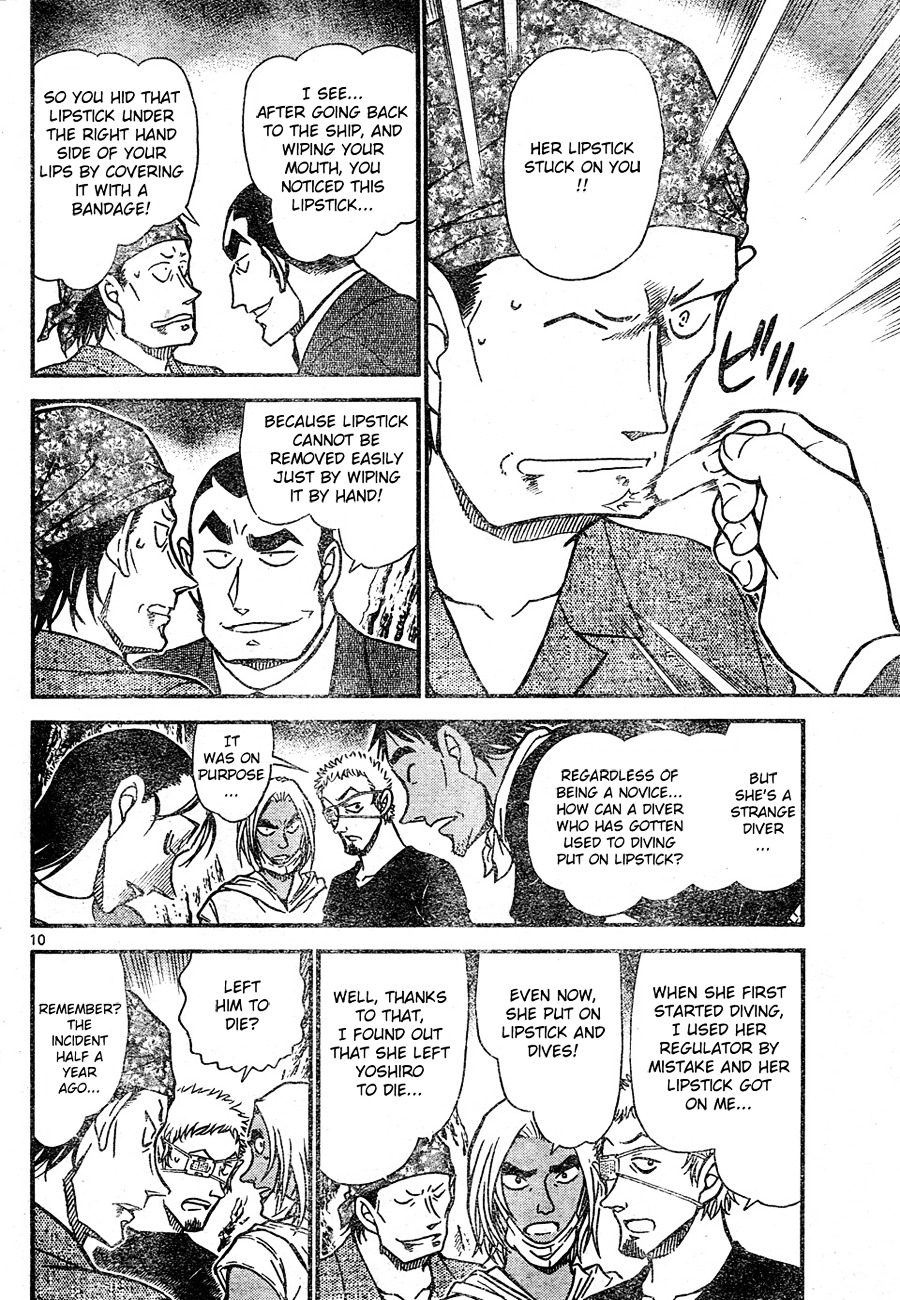 Detective Conan chapter 666 page 10