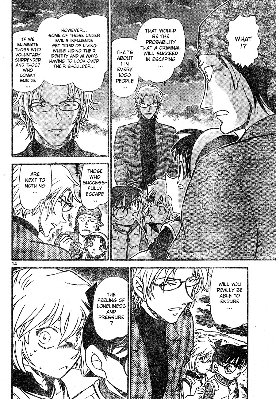 Detective Conan chapter 666 page 14
