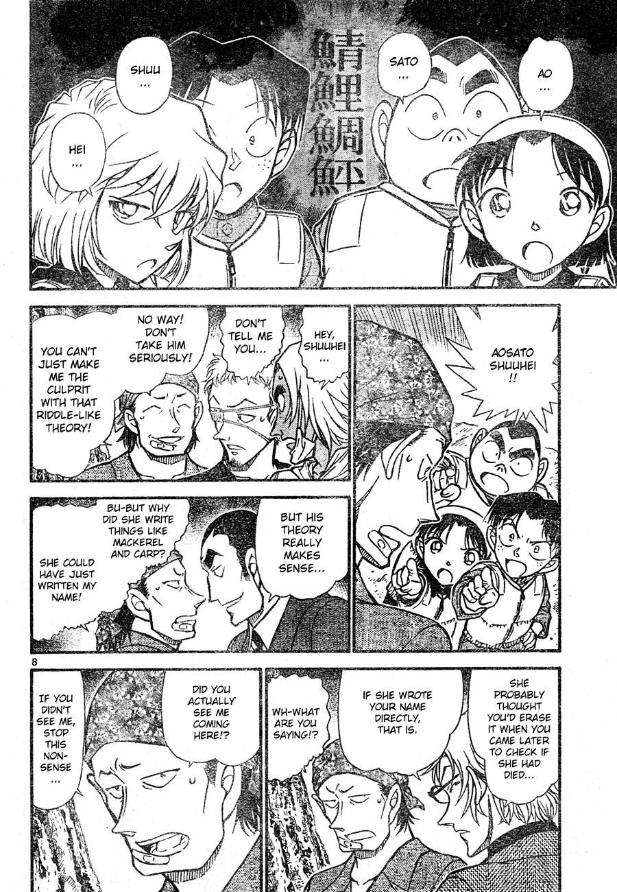 Detective Conan chapter 666 page 8