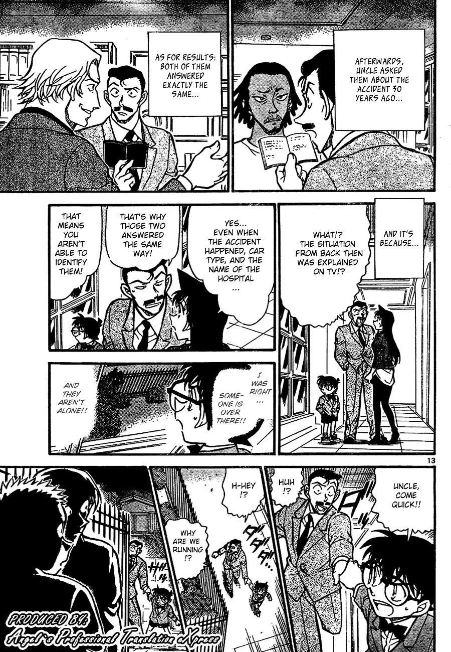 Detective Conan chapter 667 page 13