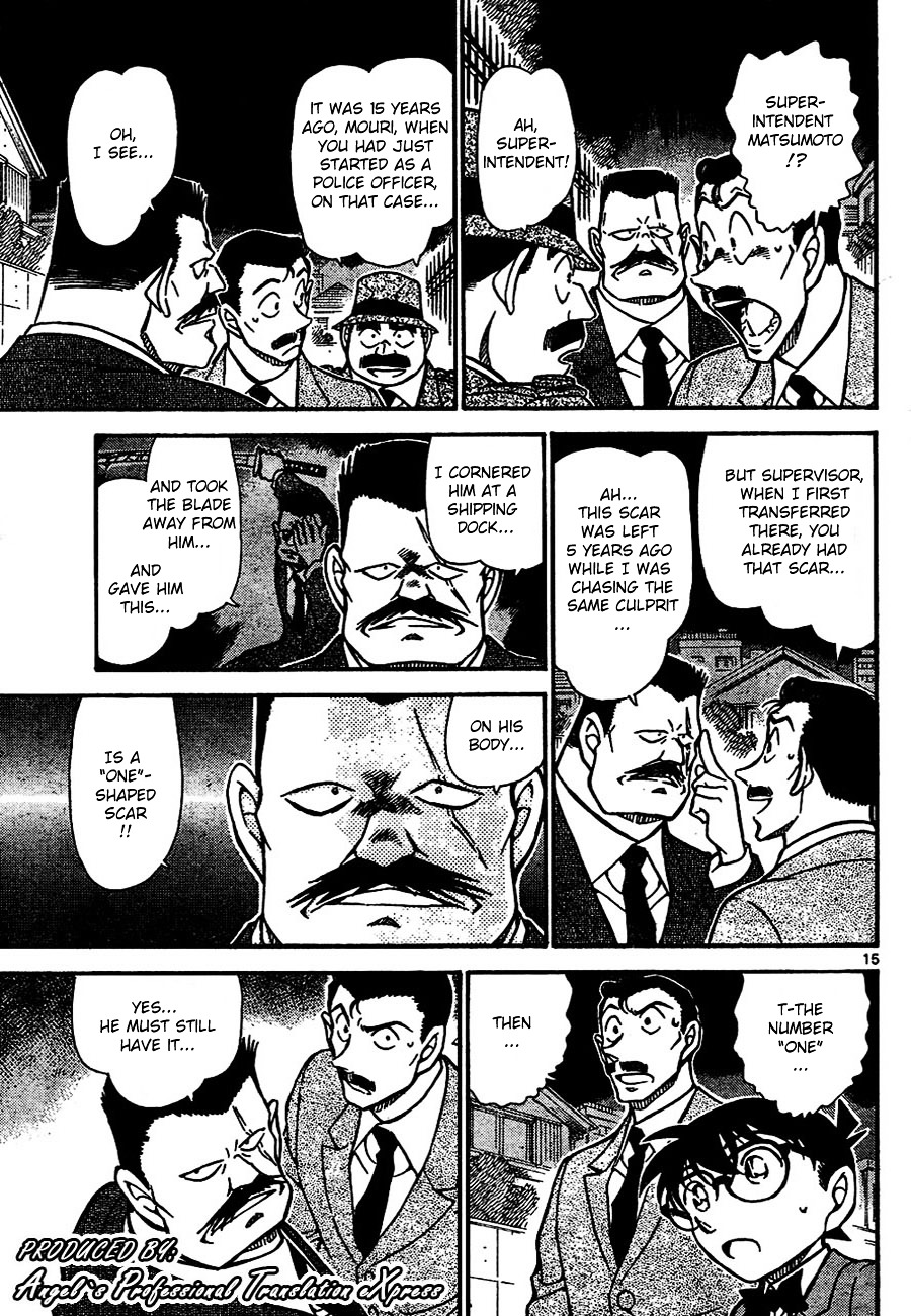 Detective Conan chapter 667 page 15