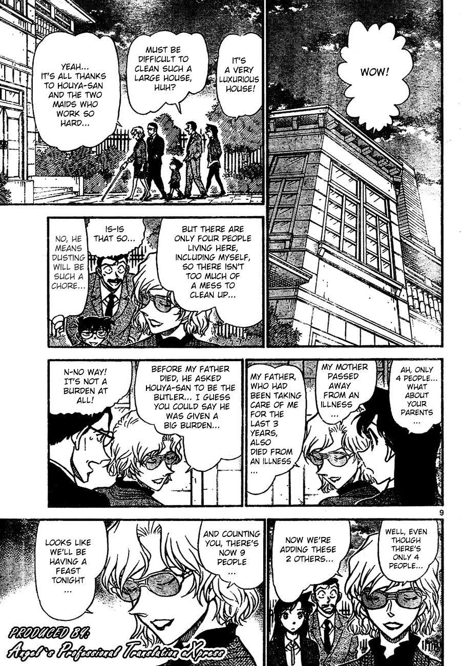 Detective Conan chapter 667 page 9