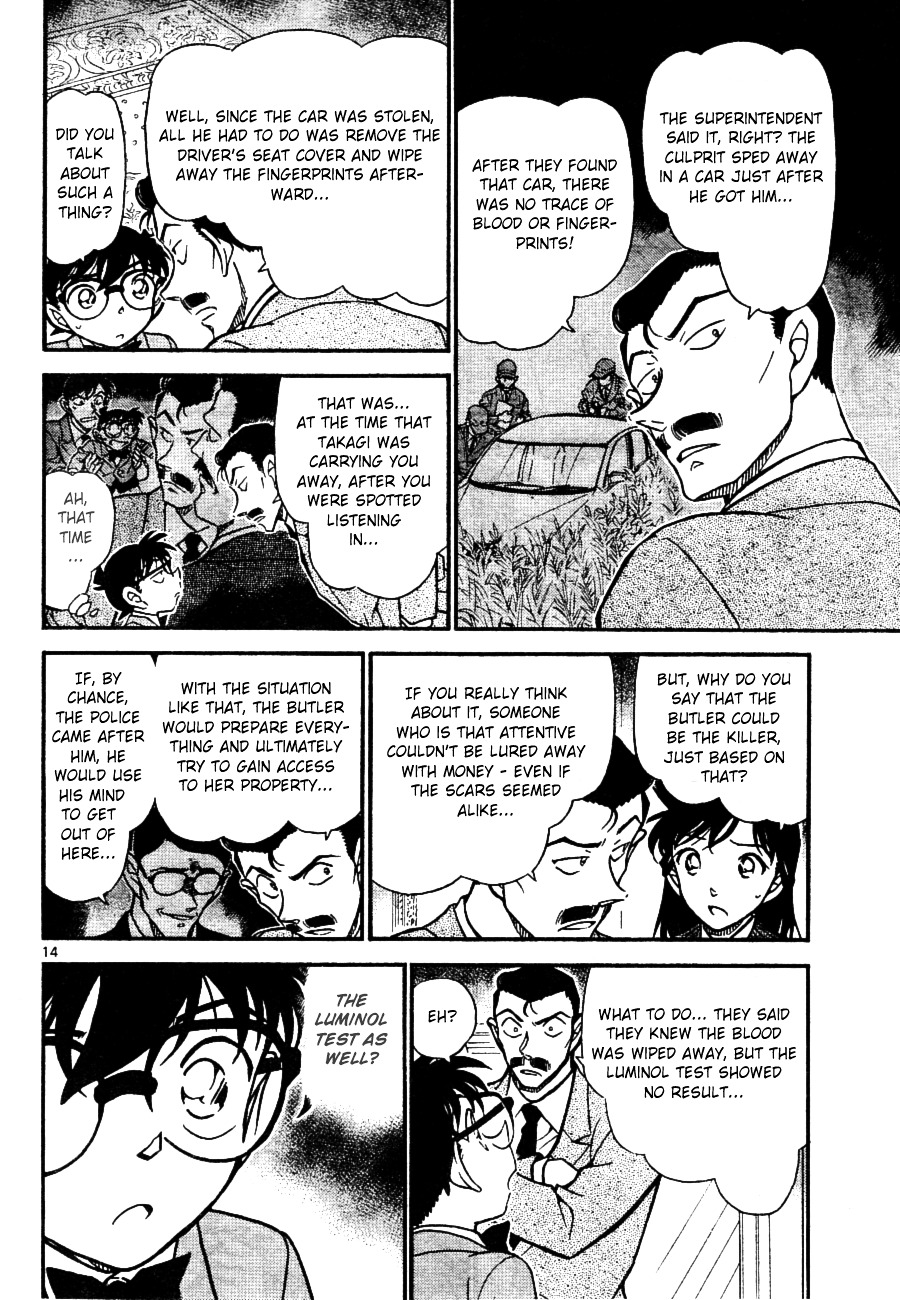 Detective Conan chapter 668 page 14