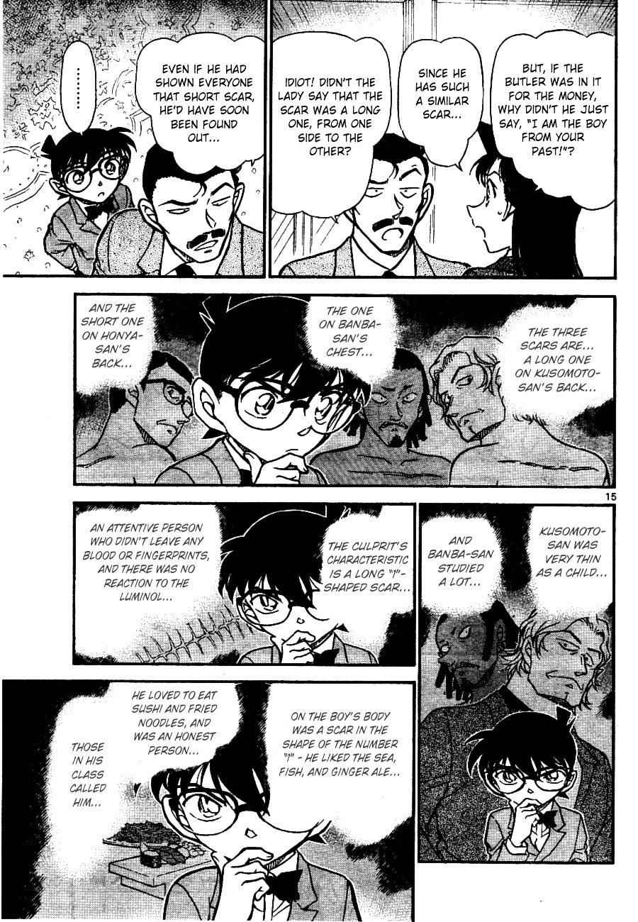 Detective Conan chapter 668 page 15