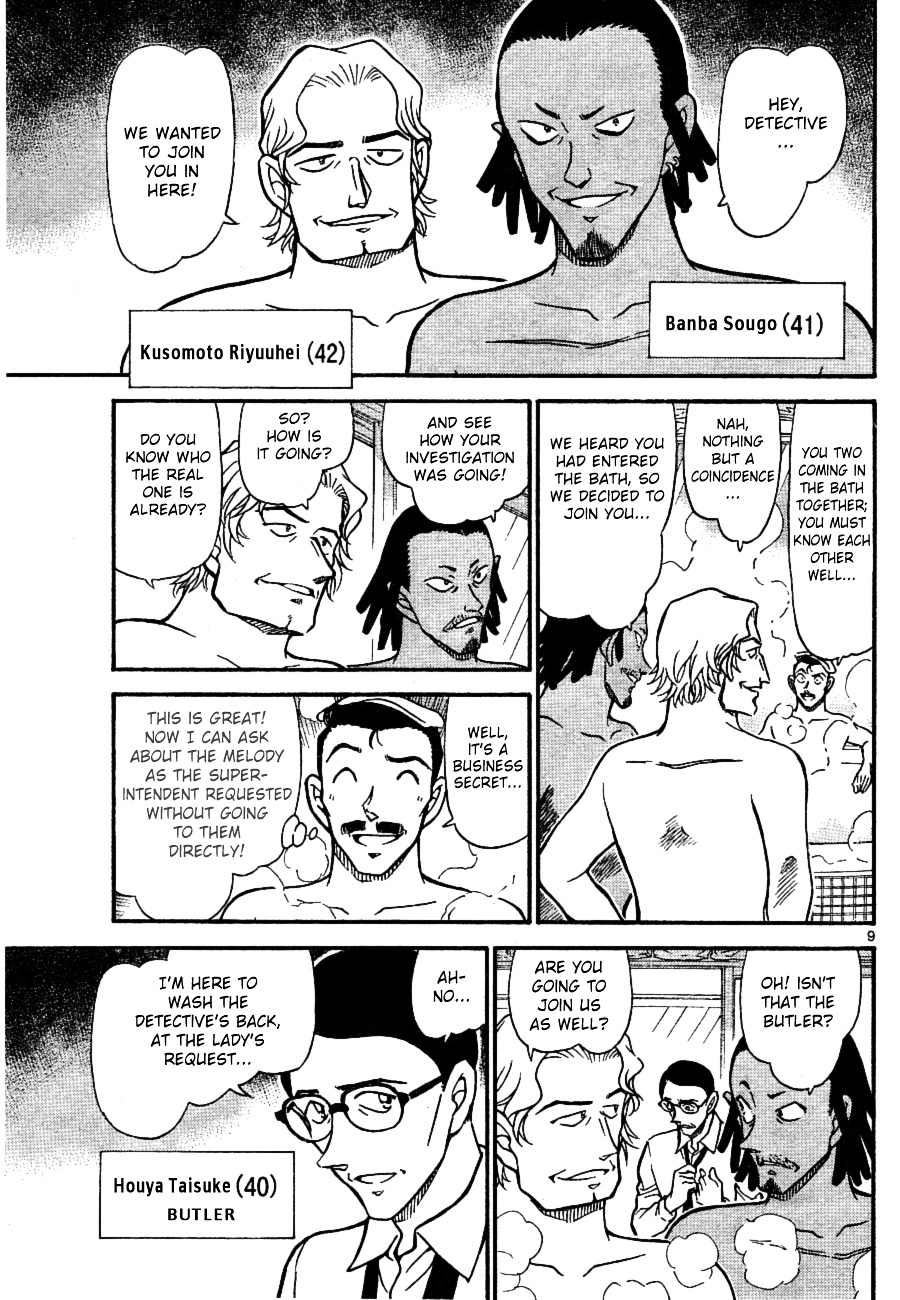 Detective Conan chapter 668 page 9