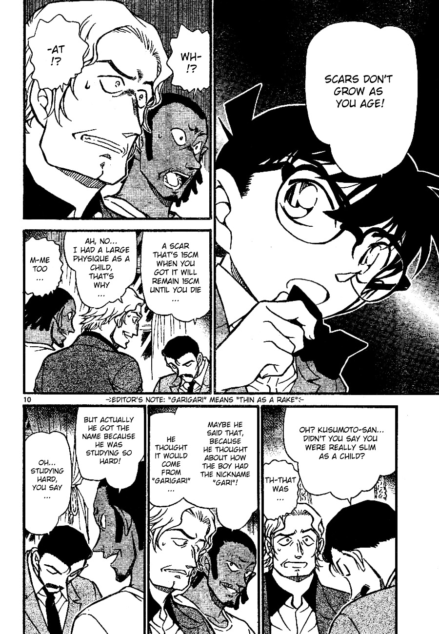 Detective Conan chapter 669 page 10