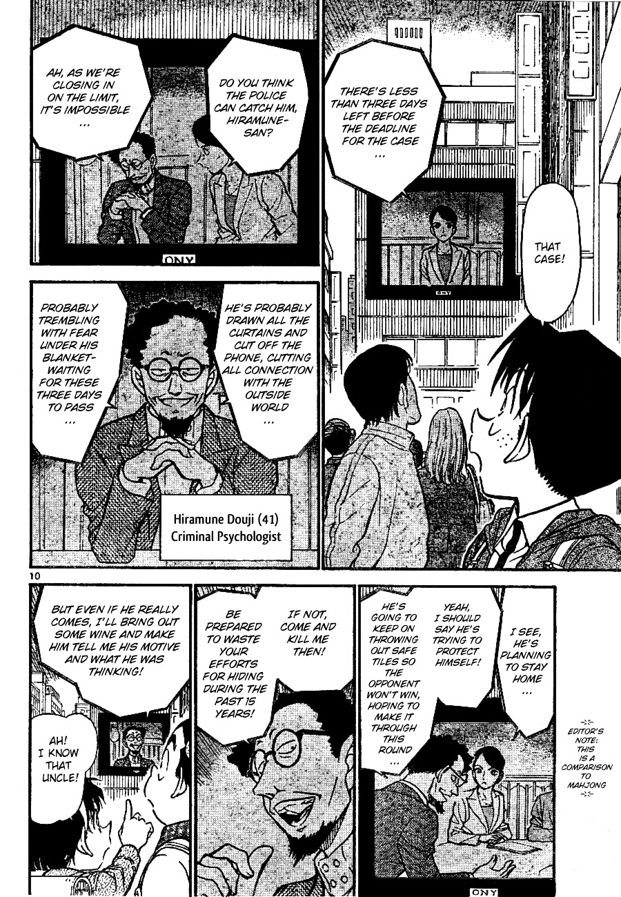 Detective Conan chapter 670 page 10
