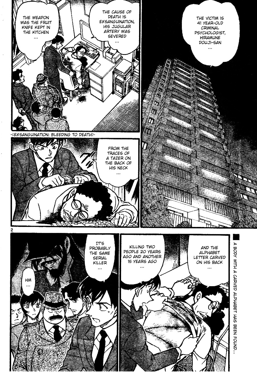 Detective Conan chapter 671 page 2