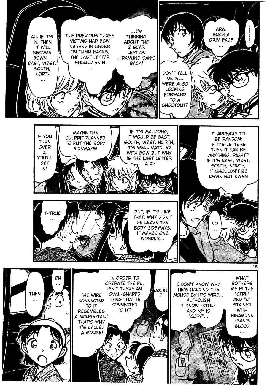 Detective Conan chapter 672 page 15
