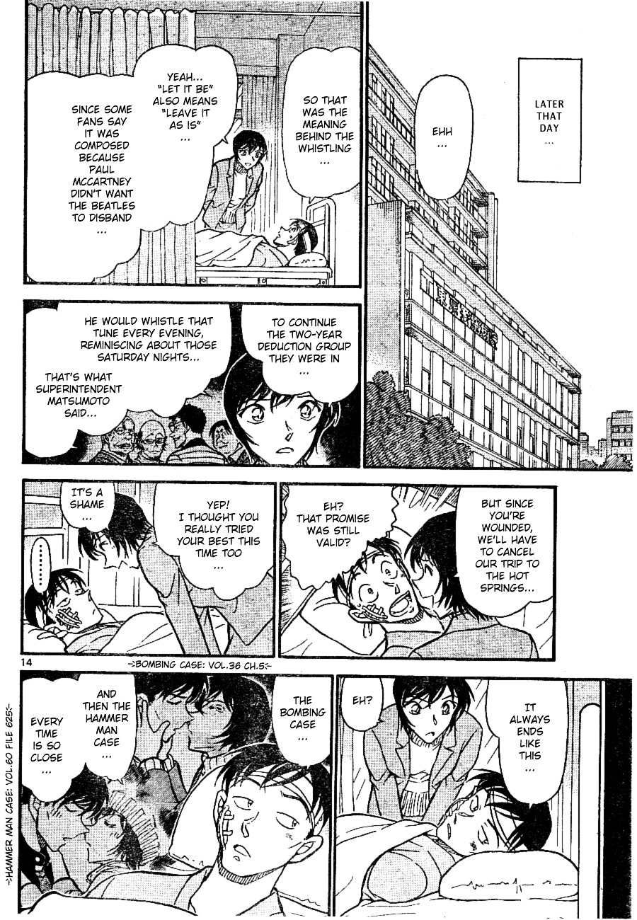 Detective Conan chapter 673 page 14