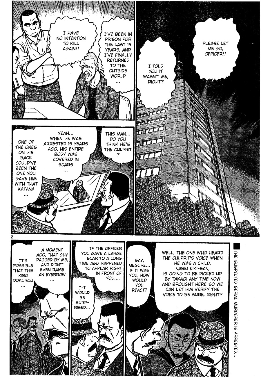 Detective Conan chapter 673 page 2