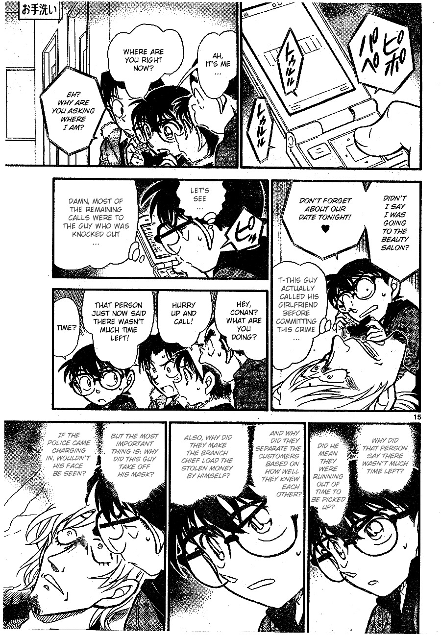 Detective Conan chapter 678 page 15