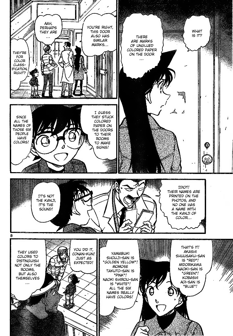 Detective Conan chapter 682 page 8