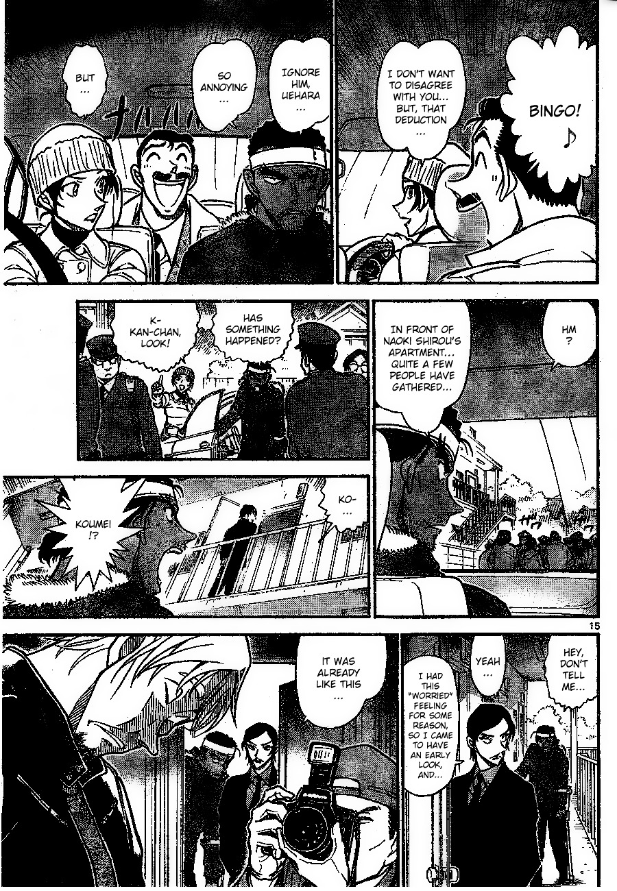 Detective Conan chapter 683 page 15